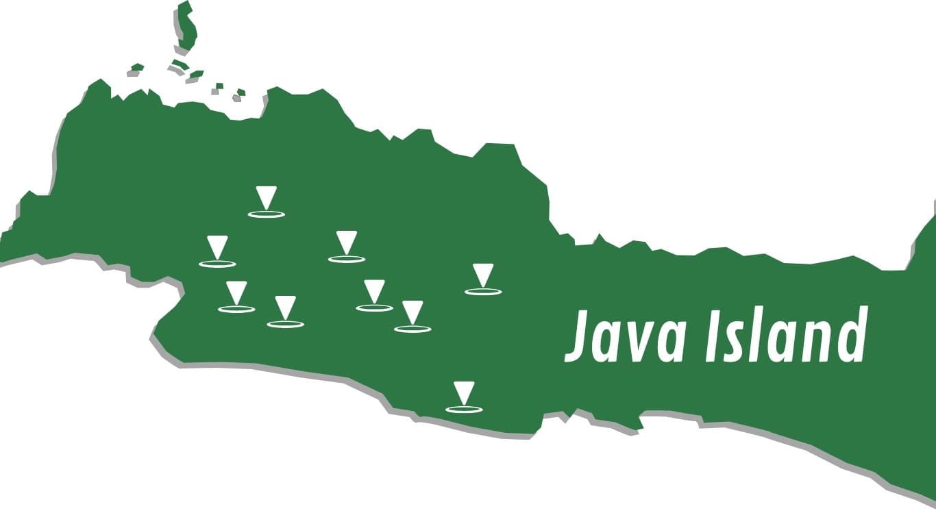 Java Island Tea Plantations